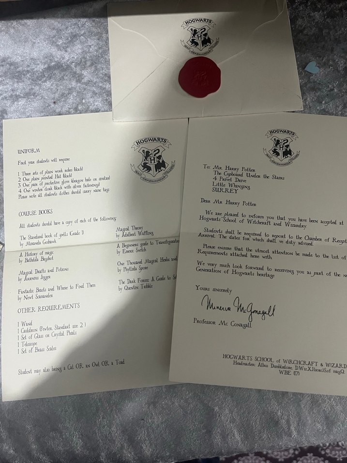 Harry Potter Mektup - Görsel 2