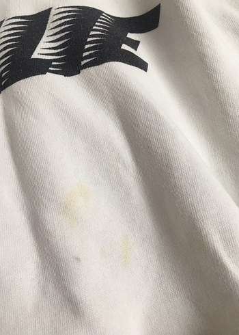 s Beden Kadın Beyaz Kapüşonlu Sweatshirt