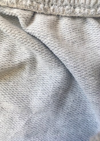 Gri Bol Kesim Kadın Eşofman Altı - Görsel 4