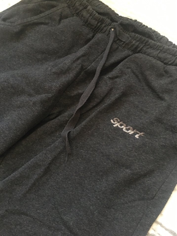 Gri Rahat Kesim Kadın Kumaş Pantolon - Görsel 2