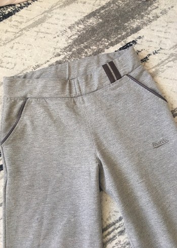 Gri Rahat Kesim Kadın Eşofman Altı - Görsel 3