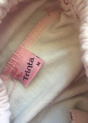 Pembe Rahat Kesim Midi Kadın Eşofman Altı - Görsel 5