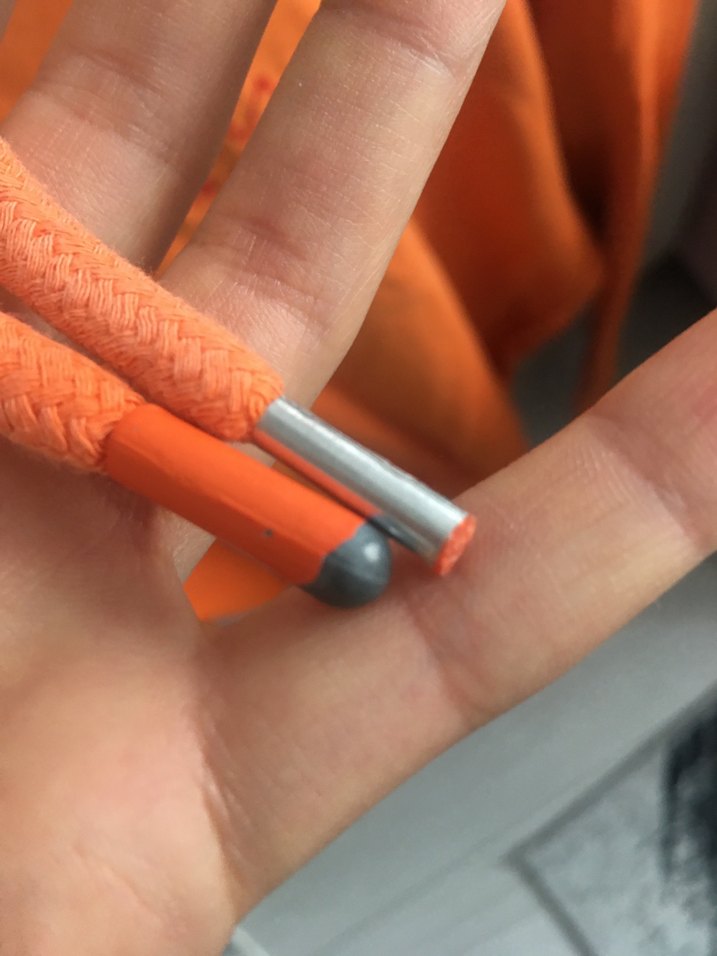 Turuncu Kapüşonlu Oversize Sweatshirt - Görsel 2