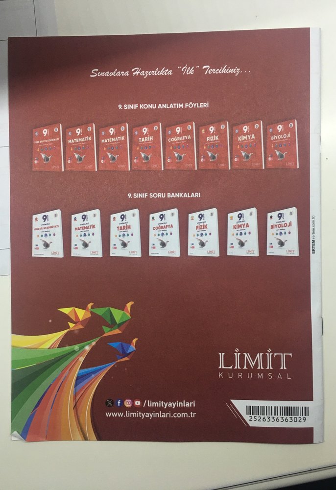 9. Sınıf Süreç İzleme ve Gelişim Değerlendirme Kitapçığı - Görsel 2