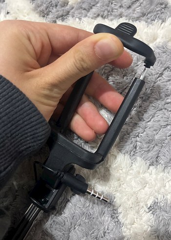 Siyah Katlanabilir Selfie Çubuğu - Görsel 6