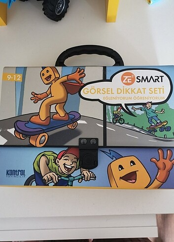 9,12 yaş ZSMART dikkat hafıza görsel geliştirüci eğitici set