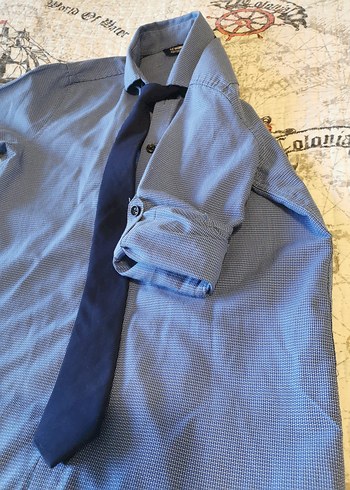 9,10 yaş çocuk gömlek - Görsel 4