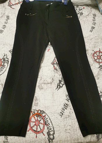 Siyah Fermuarlı Kadın tayt Pantolon 38 beden full likralı - Görsel 9