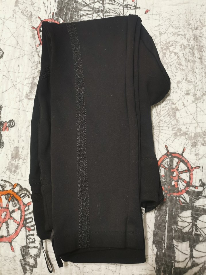 Siyah Fermuarlı Kadın tayt Pantolon 38 beden full likralı - Görsel 2