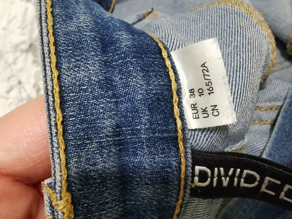 H&M 38 beden Kadın Midi Kot Pantolon - Görsel 3
