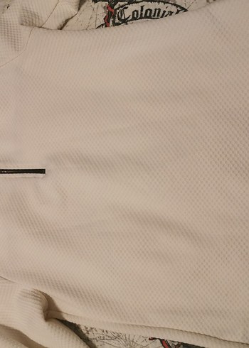 Beyaz Uzun Kollu petek dokulu şık Midi Kadın bluz - Görsel 7