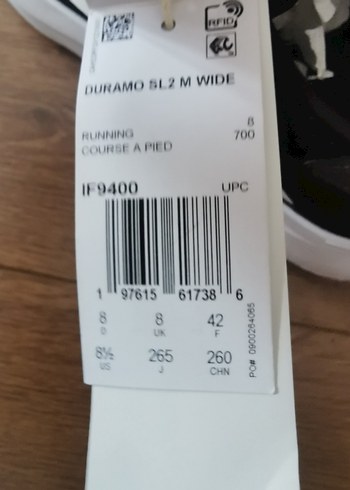 Adidas Spor Ayakkabı yeni etiketli kalıp olarak 41 numara  - Görsel 5