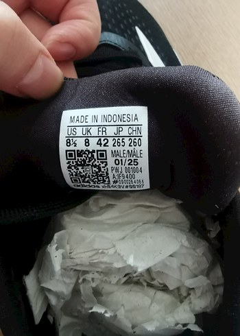 Adidas Spor Ayakkabı yeni etiketli kalıp olarak 41 numara  - Görsel 7