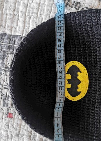 5-8 Yaş, 22 cm Beden siyah Renk Siyah Erkek Bere el örgüsü yeni