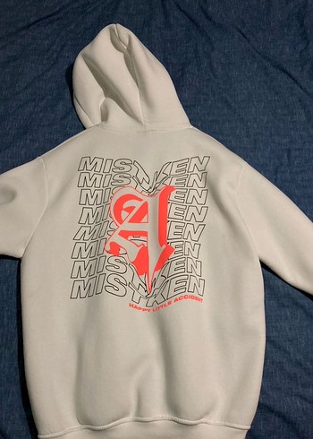 LC Waikiki Unisex Beyaz Fermuarlı Sweatshirt
