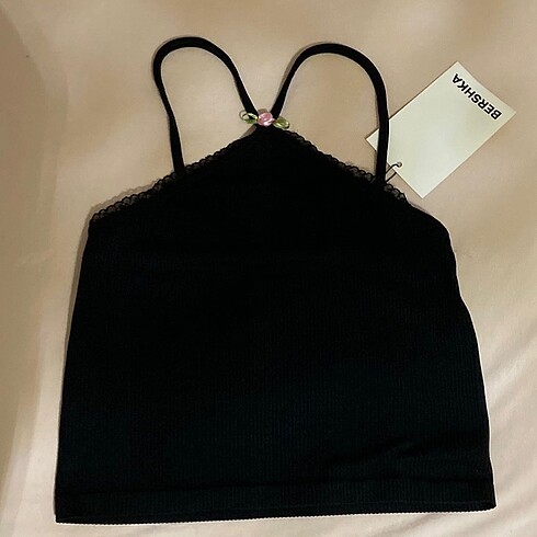 BERSHKA SİYAH ATLET
