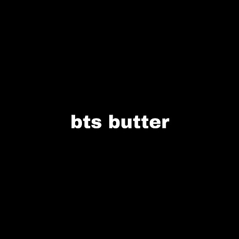 bts butter