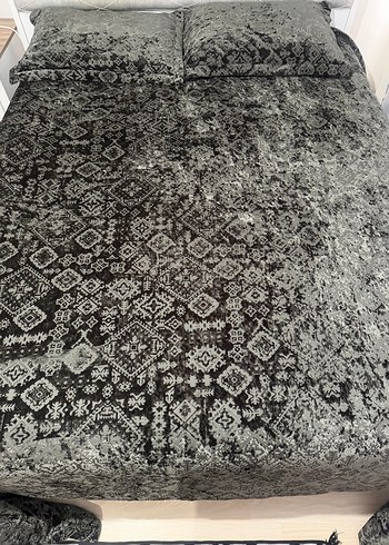 Özdilek yatak örtüsü koyu antrasit rengi - Görsel 2