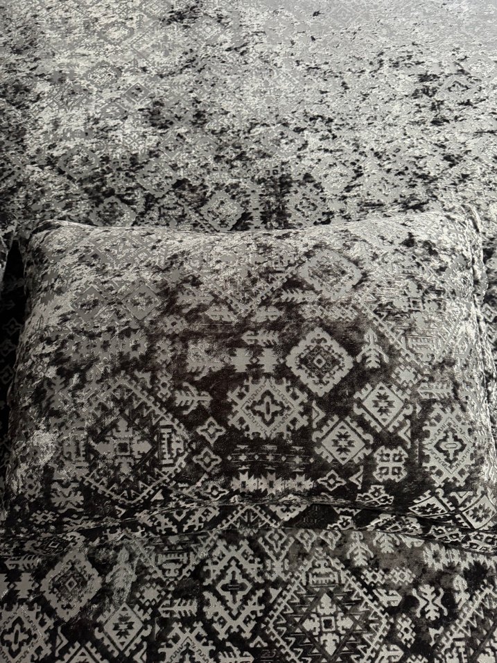 Özdilek yatak örtüsü koyu antrasit rengi - Görsel 3