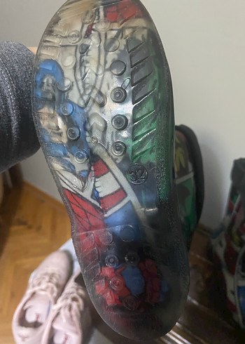 Çocuk Süper Kahraman Desenli Lastik Çizme - Görsel 3