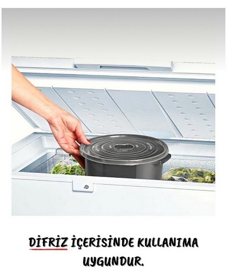 Mor Plastik 6'lı Saklama Kabı Seti - Görsel 4