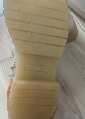 Bej Stiletto Topuklu Kadın Bot - Görsel 6