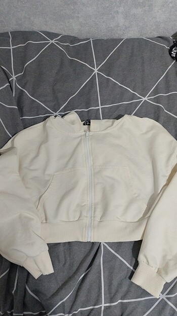 Crop hırka