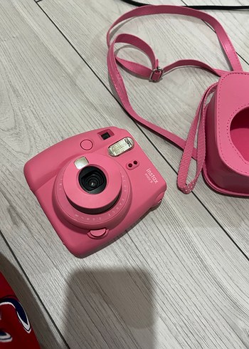 Pembe Instax Film Kamera Çantası - Görsel 3
