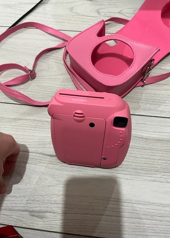Pembe Instax Film Kamera Çantası - Görsel 5
