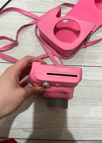 Pembe Instax Film Kamera Çantası - Görsel 4