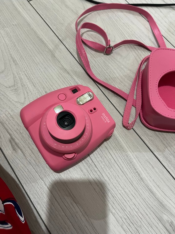 Pembe Instax Film Kamera Çantası - Görsel 3