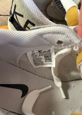 Nike Beyaz Kadın Spor Ayakkabı Velcro - Görsel 8