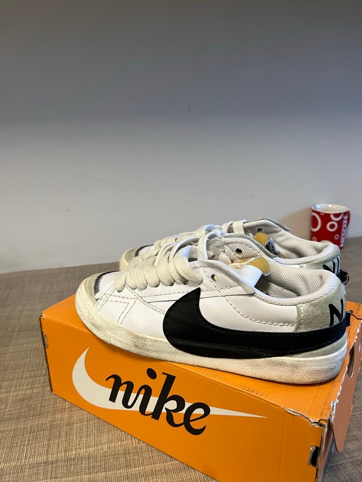 Nike Beyaz Kadın Spor Ayakkabı Velcro - Görsel 5