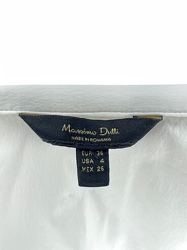 36 Beden beyaz Renk Massimo Dutti Gömlek %70 İndirimli.