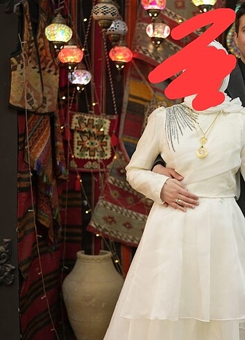 s Beden Sıfır gibi nikah elbisesi