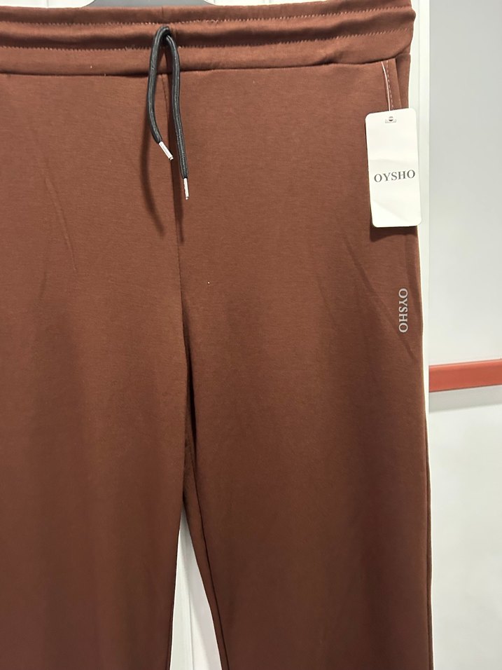 Kadın Kahverengi Bol Kesim eşofman - Görsel 2