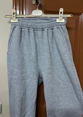 Gri Kadın Rahat Kesim Eşofman Altı - Görsel 2