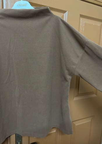 Kadın Kahverengi Balıkçı Yaka Salaş Kazak - Görsel 3