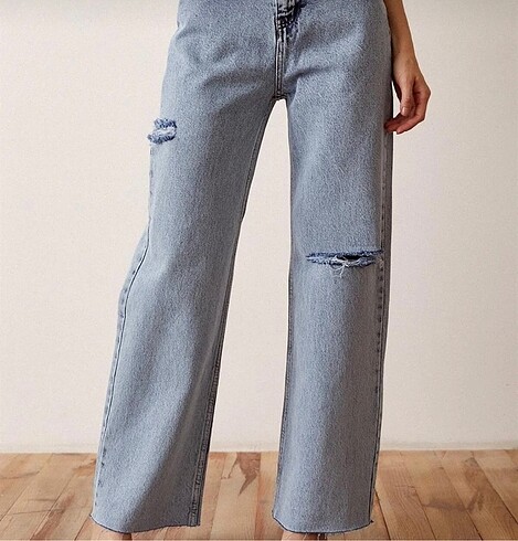 36 Beden mavi Renk Yeni jean