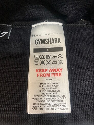 s Beden Gymshark spor bra