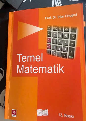 Temel Matematik Kitabı - Prof. Dr. İrfan Ertuğrul