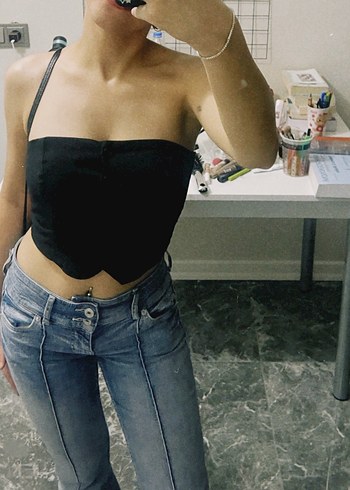 Bershka Bershka low waist bootcut jean