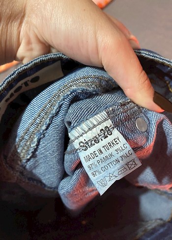 Topshop Kısa kot etek