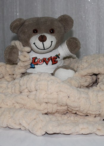 Bej Çocuk Battaniyesi - Görsel 3