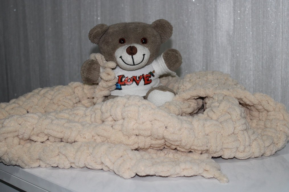 Bej Çocuk Battaniyesi - Görsel 3