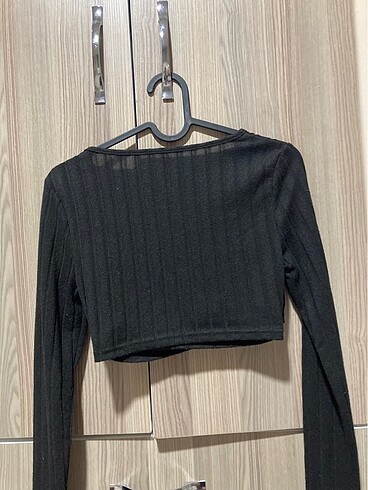 xs Beden siyah Renk Shein crop