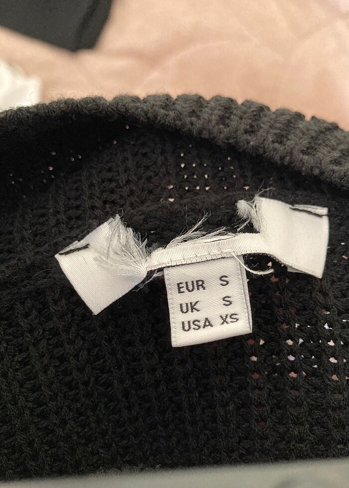 Siyah kazak kalın - Görsel 3