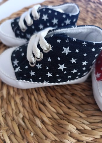 Bebek İlk Adım Ayakkabısı Renkli Desenli - Görsel 6