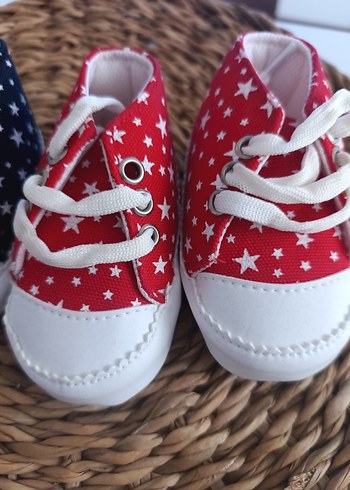 Bebek İlk Adım Ayakkabısı Renkli Desenli - Görsel 7