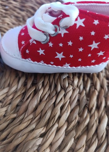 Bebek İlk Adım Ayakkabısı Renkli Desenli - Görsel 4